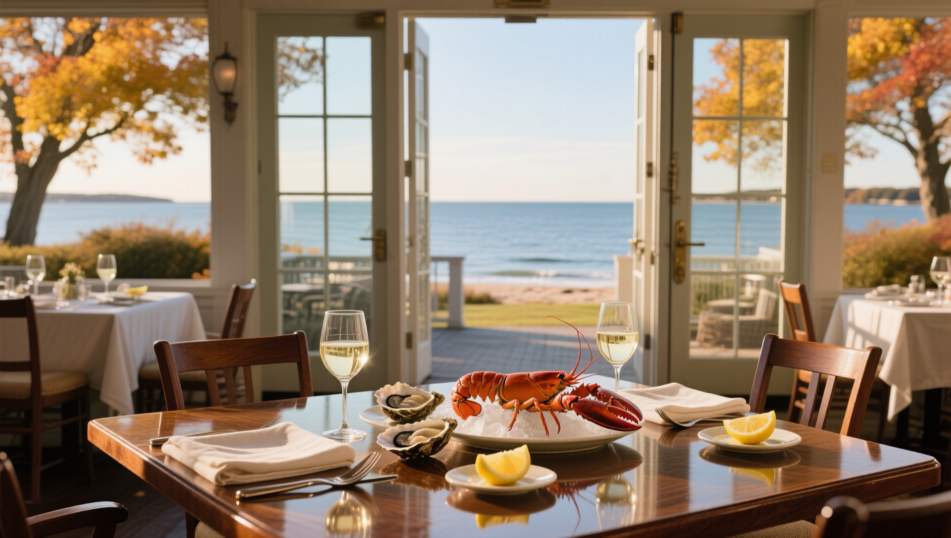 Fresh seafood platter